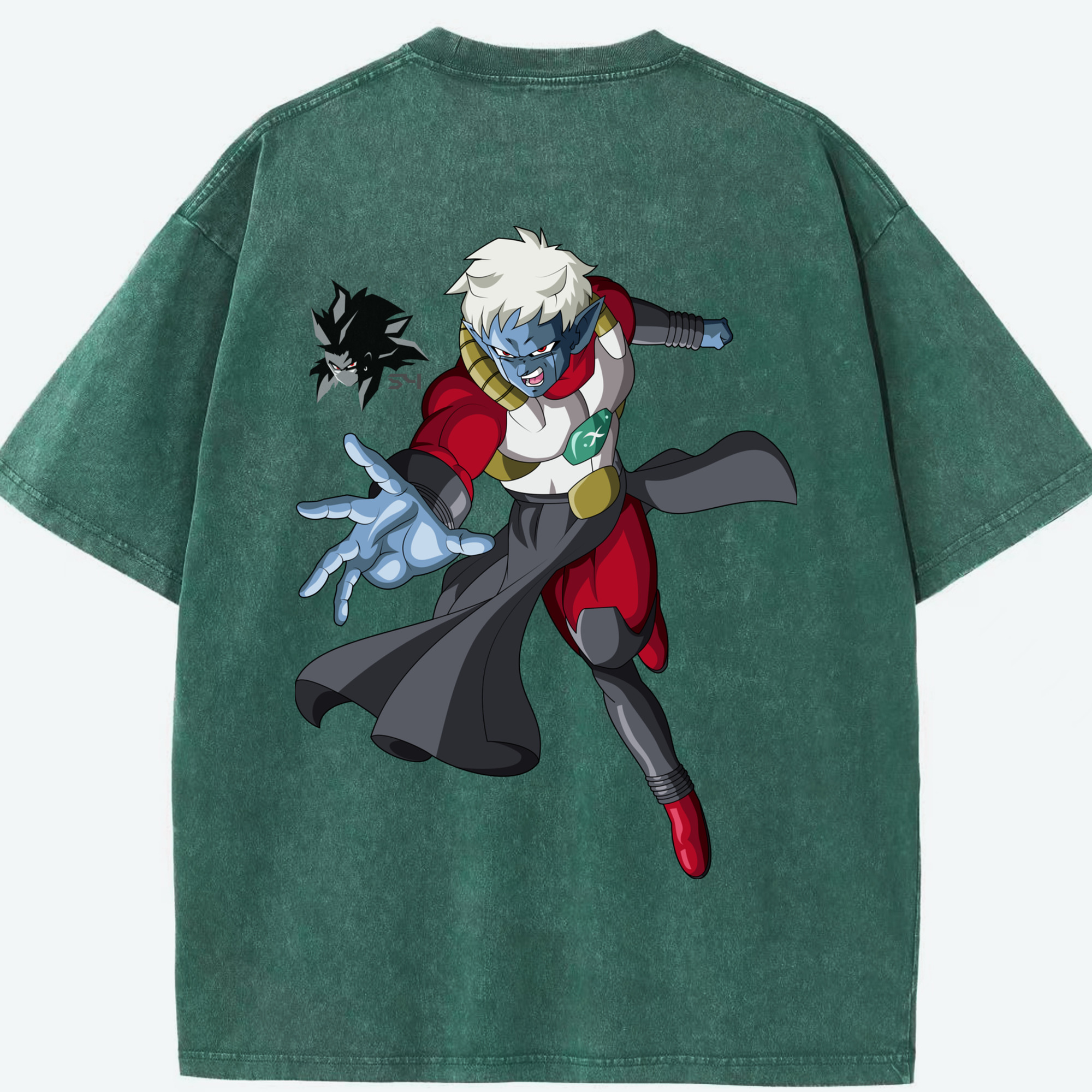 （画像用） ドラゴンボール DRAGON BALL 綿100% ヴィンテージ風 半袖Tシャツ（背面プリント）